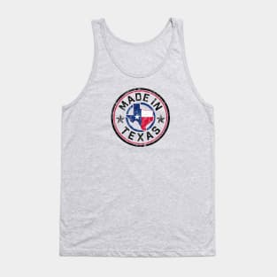 MADE IN TEXAS! Vintage design for the Lone Star State Tank Top